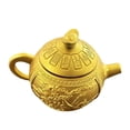 thumbnail image 1 of GUOOL Chinese Teapot Statue Adornment Small Teapot Sculpture for Home Study Office, 1 of 9