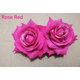 thumbnail image 1 of Peineta de franela con rosas Accesorios para el cabello Accesorios para el cabello con rosas dobles, 1 of 6