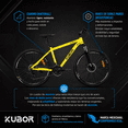 thumbnail image 4 of Bicicleta De Montaña Aluminio Rodada 26 21 Velocidades Kubor Amarillo Kubor Cosmo, 4 of 8