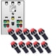 thumbnail image 4 of PBS-305A Interruptor de botón pulsador duradero de larga vida útil interruptor de botón pulsador de bloqueo automático para instrumentos de equipos industriales ANGGREK Otros, 4 of 8
