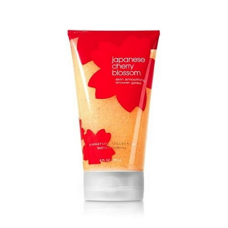 Signature Collection Japanese Cherry Blossom Skin Smoothing Exfoliating Shower Gelee, 8.0 Fl.