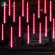thumbnail image 5 of Luces navideñas para lluvia de meteoritos, brillantes, 30 cm, 288 LED, rojas, impermeables, 5 of 7
