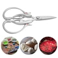 thumbnail image 3 of Sewing Scissors, Embroidery Scissors Fully Embossed Design Silver Color Classic Style  For Needlework For Handicraft, 3 of 8