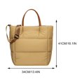 thumbnail image 2 of Bolso acolchado de gran capacidad para mujer elegante bolso de yoga bolso acolchado, 2 of 9