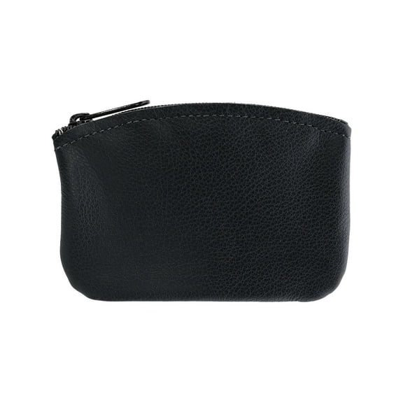 CTM Leather Credit Card Pouch and Coin Holder