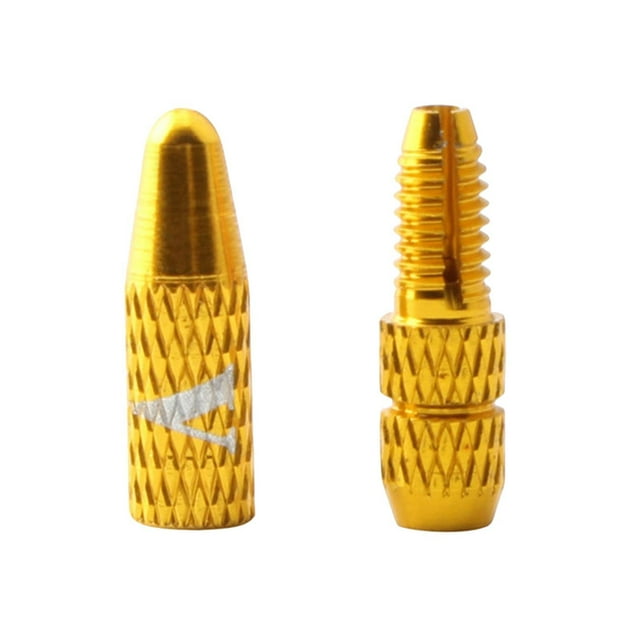koolsoo Bike Cable End 18.4x3.7mm Ends Crimps Ferrules Shifter Golden