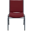 thumbnail image 6 of Bowery Hill Upholstered Stacking Chair in Burgundy, 6 of 6