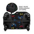 thumbnail image 2 of Fuzoiu Gamepads Print Suitcase Cover,Washable Luggage Covers for Suitcase,Elastic Luggage Protector Cover,Scratch Resistant Travel Suitcase Covers-Large, 2 of 7