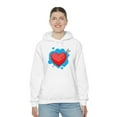 thumbnail image 5 of Soluvd Unisex Heavy Blend™ Hooded Sweatshirt Heartemis, 5 of 9