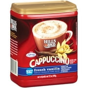 Hills Bros.® Sugar Free French Vanilla Cappuccino Drink Mix 340g Container