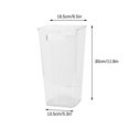 thumbnail image 3 of Transparent Acrylic Flower Barrel Flower Shop Flower Barrel Flower Tube, 3 of 3