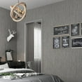 thumbnail image 2 of Grasscloth Wallpaper Textured 24in X 393in Fabric Contact Paper Brown Wall Paper Textured Linen Wallpaper Peel and Stick Self-Adhesive Thick Vinyl Embossed Film Wallpaper (Gray Brown), 2 of 6