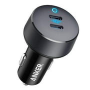 Anker USB C Car Charger, 40W 2-Port PowerIQ 3.0 Type C Adapter, PowerDrive III Duo with Power Delivery for iPhone 14 13 12 11 X XS Pro Max mini, Galaxy S22/S20/S10, Pixel, iPad/iPad mini, and More