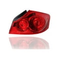 thumbnail image 3 of Tail Light Assembly - DEPO Compatible/Replacement for '07-08 Infiniti G35 Sedan, 09-13 G37 Sedan, 11-12 G25, 15-15 Q40 - Outer On Body Quarter Panel - Pair Set - 26550JK60D, 26555JK60D - CAPA, 3 of 4
