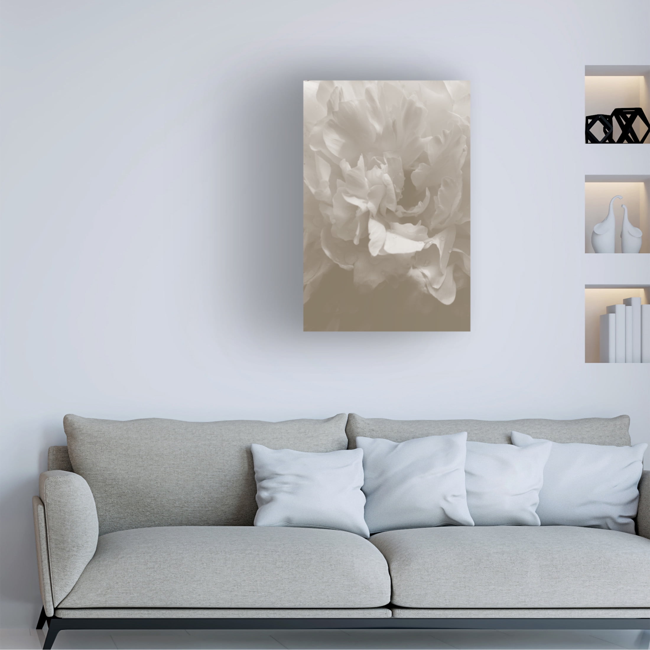 Trademark Fine Art Pictufy Studio Peony 9 Canvas Wall Art