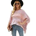 thumbnail image 1 of U.Vomade Chandail en Chenille à Col Rond pour Femmes, 1 of 6