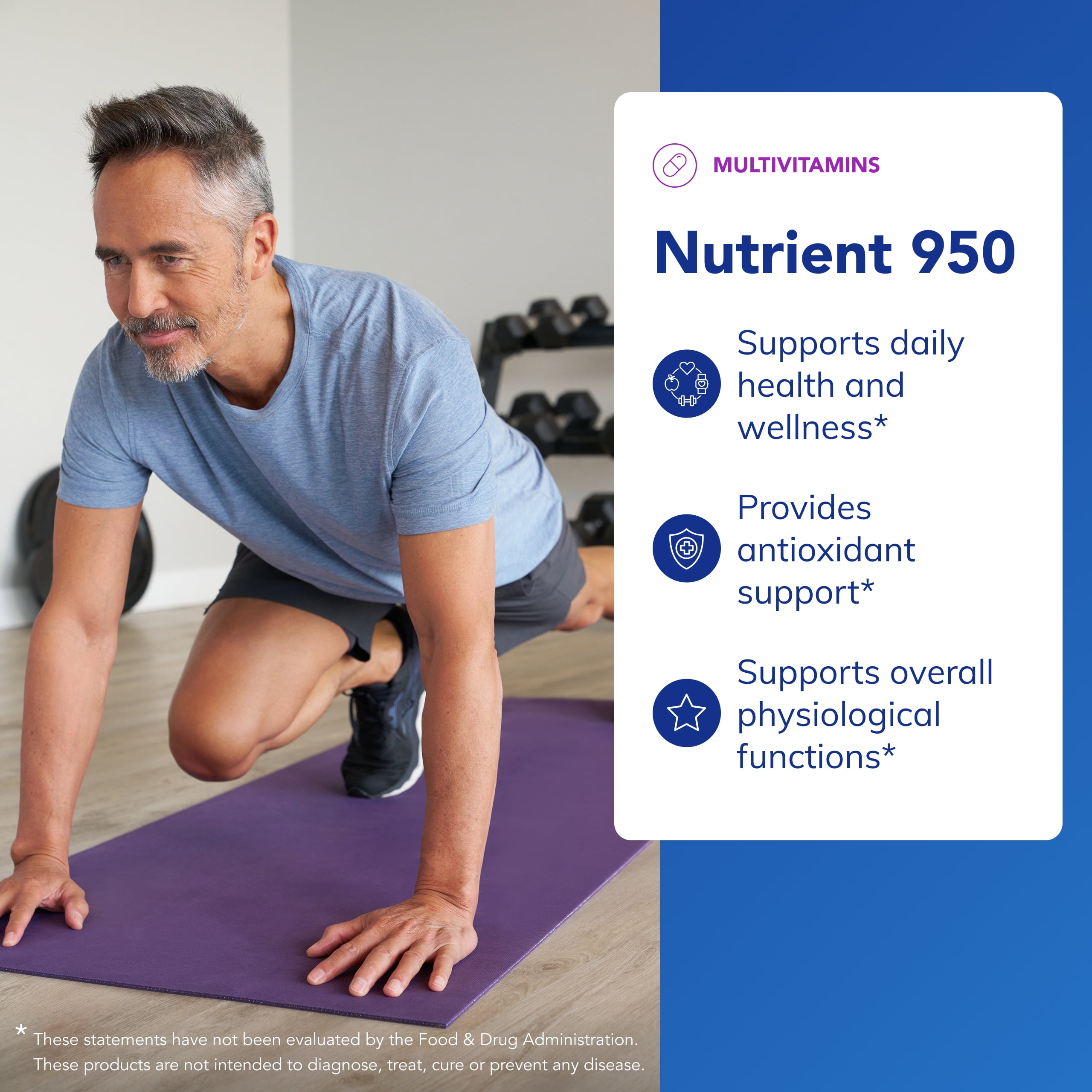 Pure Encapsulations Nutrient 950 | Multivitamin Mineral Supplement to Support Physiological Functions and a Healthy Lifestyle* | 90 Capsules