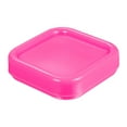 thumbnail image 1 of Caja de almacenamiento para alfileres cuadrada Uxcell, herramienta de almohadilla magnética, rosa, 1 of 4