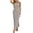 C-White44, variant on DHFJKG Summer Dresses For Women Maxi Dress Casual Striped Knit Bodycon Side Slit Sleeveless Beach Vacation Sundress Slim Fit Stylish Dresses
