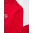 thumbnail image 5 of iiniim Kids Boys Girls Thermal Long Johns Set Crew Neck Underwear Long Sleeve Tops and Pants Warm Base Layer Set Size 2-16 A Red 13-14, 5 of 7