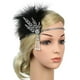 thumbnail image 3 of de cristal de la frente de año 20 con diadema de plumas para mujer de 2 piezas, 3 of 9
