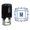Blue, variant on Printtoo Alphabet M Monogram Initial Square Swirl Border Self Inking Rubber Stamp Office Stationary