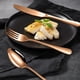 thumbnail image 5 of Aparatos de cocina, Accesorios de cocina, Utensilios de cocina, Herramientas de cocina Juego de cubiertos de acero inoxidable de 24 piezas Cuchillo Tenedor Cuchara Caja de regalo de hotel Juego de cub, 5 of 6