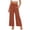 Z-Orange34, variant on JIAYUE Women's Pants Ankle Length Wide Leg High Waist Palazzo Summer Flowy Beach Trousers With Pockets Trendy Bottoms For Women