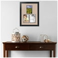 thumbnail image 2 of ArtToFrames Collage Photo Picture Frame with 3 - 4x6" Openings, Framed in Black with Grey Beige and Black Mats (CDM-3926-1665), 2 of 8
