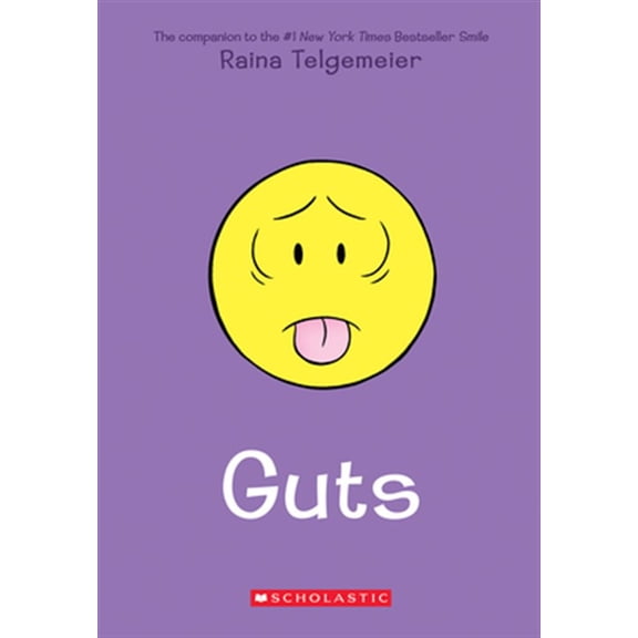 Pre-Owned Guts: A Graphic Novel, by Raina Telgemeier, (Paperback), English