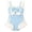 a-2Sky Blue2, variant on VNKIDY Girls Kids Square Neck Ruffle Trim Bow Decor Solid Color One Piece Swimsuit Crisscross Side Ruffle Hem Cute Beach Bathing Suit For Child Leisure Swimwear 3-4 Years