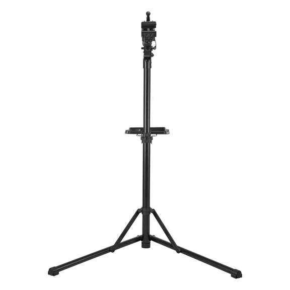 Portable Heavy-Duty Bike Repair Stand for Road and Mountain Bikes-Adjustable Height 40.7-64.1 inches,85 lb Capacity,with Magnetic Tool Tray.