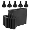 thumbnail image 1 of Shisuyan Fan-Shaped Ladder Foot Protector Rubber 6Pcs 3.5x2.6x2.3in, 1 of 8