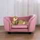 thumbnail image 1 of Sofá cama para mascotas Getifun Terciopelo con Cojín Lavable para Perros y Gatos Pequeños Gris Rosa, 1 of 5