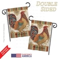 thumbnail image 3 of Breeze Decor BD-FA-G-110127-IP-BO-D-US18-WA 13 x 18.5 in. Welcome Rooster Nature Farm Animals Impressions Decorative Vertical Double Sided Garden Flag, 3 of 4