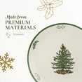 thumbnail image 4 of Spode Christmas Tree Round Platter - 14-Inch Holiday Serving Plate for Charcuterie, Snacks, Desserts - Classic Christmas Dinnerware with Green Accents - Dishwasher & Microwave Safe, 4 of 7