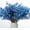 Blue, variant on 15PCS Artificial Baby Breath Flowers Fake Silk Real Touch DIY Floral Bouquets Decor Wedding Party Decoration Arrangements-Burgundy