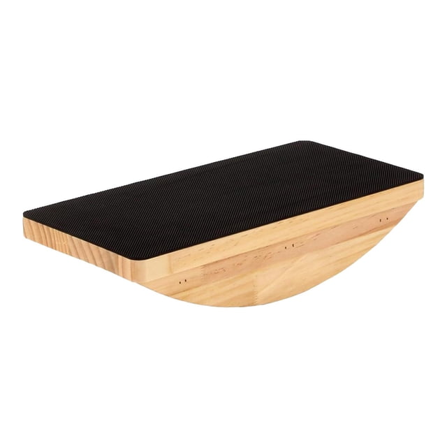 Tabla de equilibrio de madera, tabla mecedora, equipo versátil, antideslizante, portátil, entrenamiento de equilibrio, entrenamiento de fuerza central
