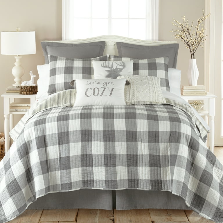 Levtex Home Camden Quilt Set Twin Quilt One Standard Pillow