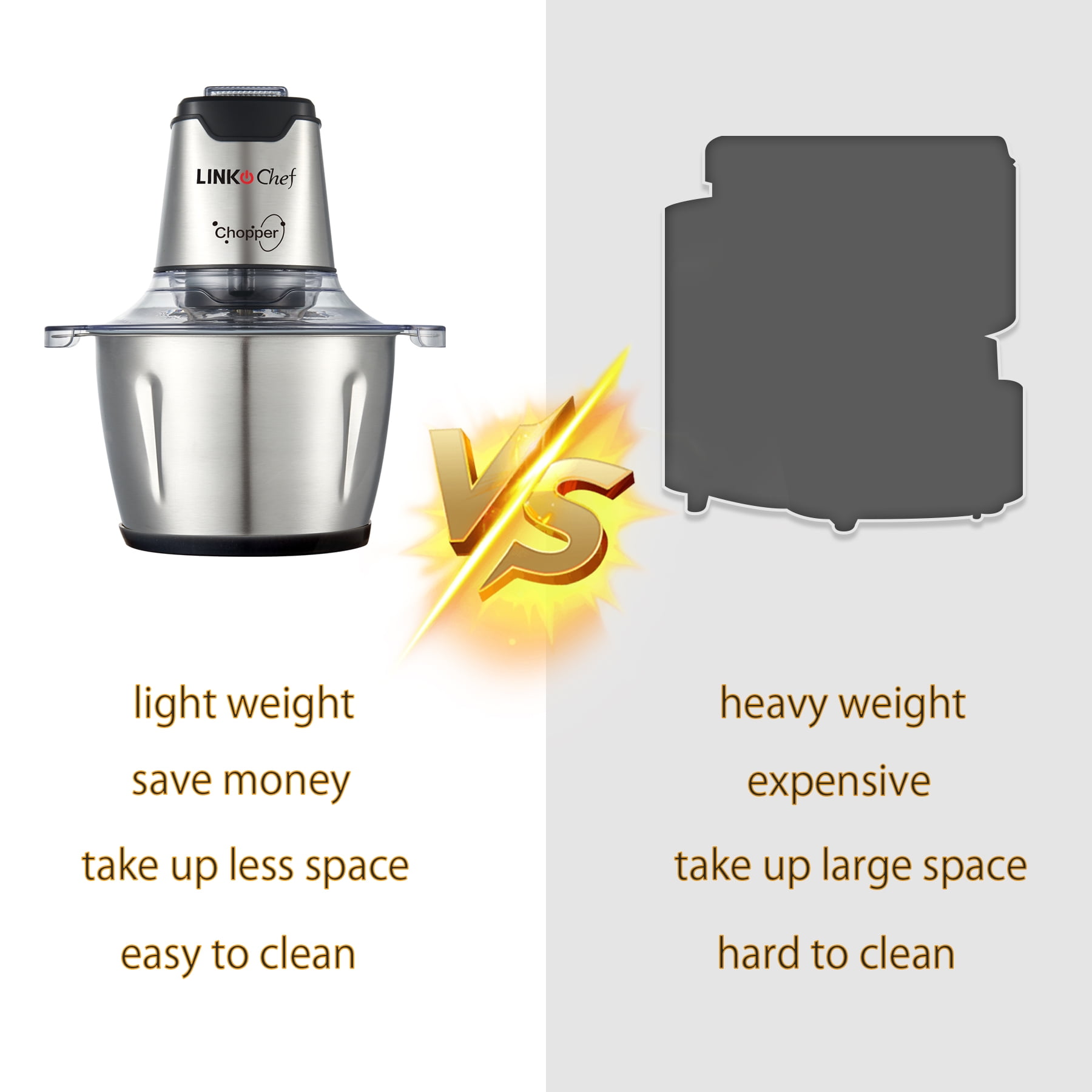 Buy LINKChef Food Chopper,Electric Food Chopper, Electric Meat Grinder