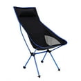 thumbnail image 1 of Chaise Lune d'Extérieur Chaise Pliante Portable Chaise en Alliage d'Aluminium Chaise de Pêche Camping Auto-Équilibrée Fauteuil Inclinable de Tournée Chaise de Plage Décontractée, 1 of 4