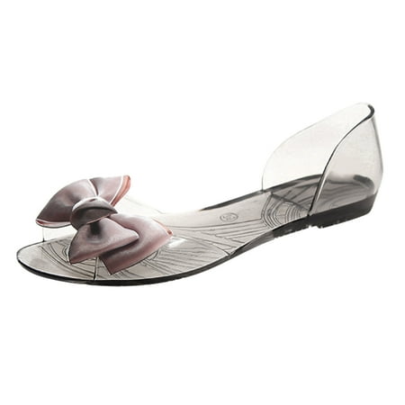 

Luiyenes Jelly Mouth Fashion Summer Women s Sandals Sandals Women s Flat Bottomed Fish Sandals Bottomed Women s sandals