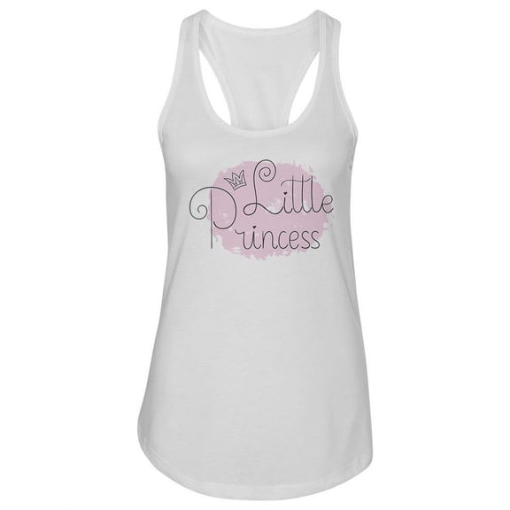 Little Princess Cute Design. Tank Women -Image by Shutterstock, Female Large