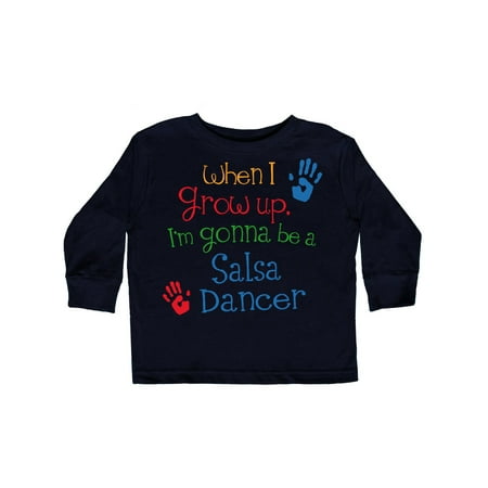 

Inktastic Salsa Dancer Future Gift Toddler Boy or Toddler Girl Long Sleeve T-Shirt