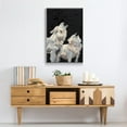 thumbnail image 6 of Midnight Wolves Framed Premium Gallery Wrapped Canvas - Ready to Hang - 25 x 37 - White Floating Frame, 6 of 9