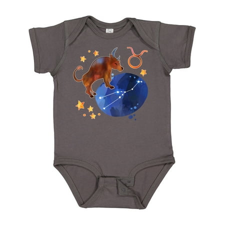 

Inktastic Taurus Constellation Zodiac Sign Illustration Gift Baby Boy or Baby Girl Bodysuit
