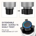 thumbnail image 2 of Soporte para vasos de coche, expansor, base ajustable SEVEN SPARTA, 2 of 7