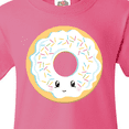 thumbnail image 4 of Inktastic White Donut Youth T-Shirt, 4 of 5