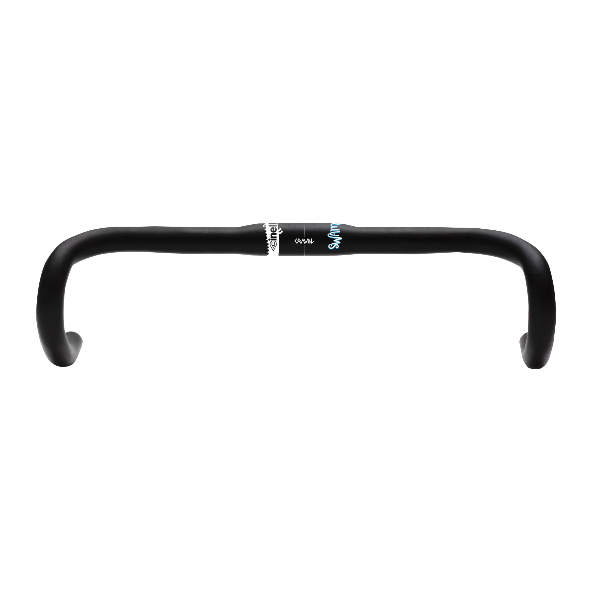 Black Details about / Cinelli Swamp Alloy Handlebar Gravel Dropbar 31,8mm x 400-440mm