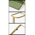 thumbnail image 4 of Soporte multifuncional para cepillos de , organizador de , encimera de tocador, afeitadora sin perforación, bandeja para cepillos de , estante, dorado Macarena Porta cepillo de dientes, 4 of 8